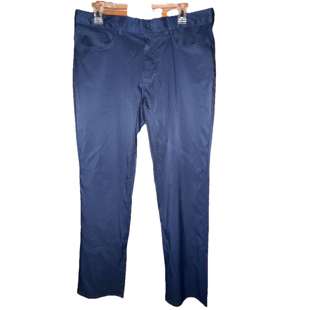 Brooks Brothers Pants Men's 34x30 Performance Stretch Golf Casual Navy